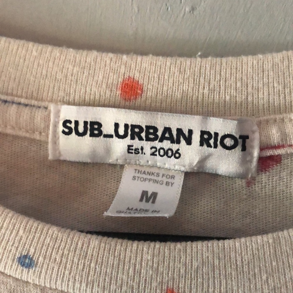 Sub-Urban Riot t-shirt. Size M. - Picture 2 of 4